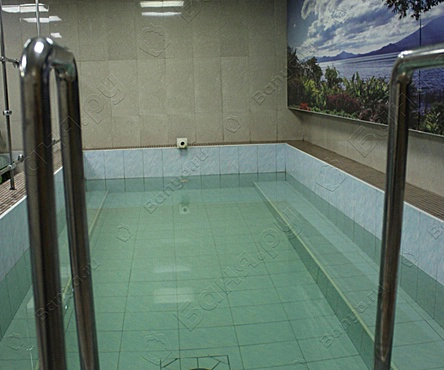 Сауна с бассейном