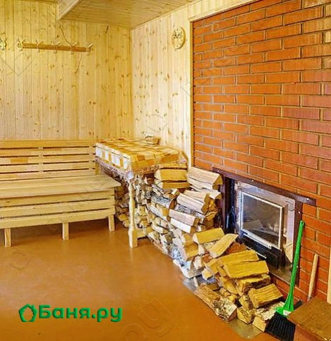 Баня на дровах