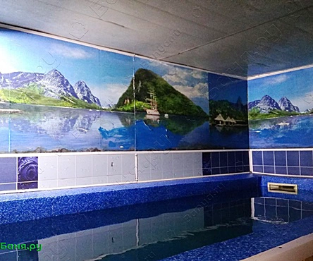 Русская парная на дровах