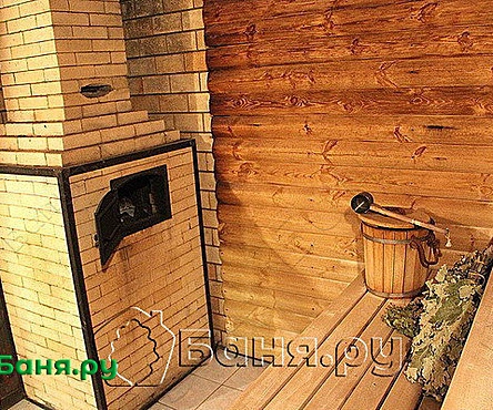 Русская баня на дровах