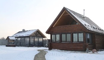 Дом-баня базы отдыха Серый волк