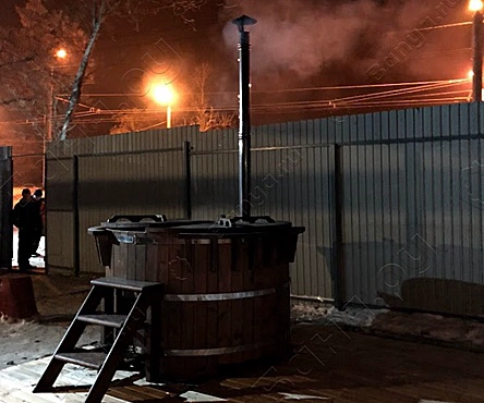  Японская баня Фурако на свежем воздухе