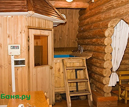 Сауна с купелью