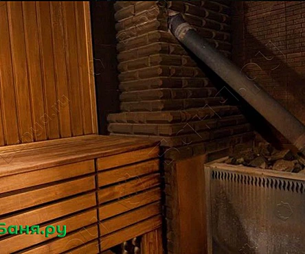 Русская баня на дровах