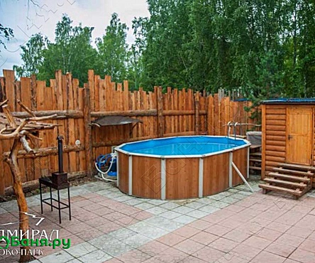 Русская баня в эко-парке Адмирал