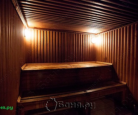 Черно-белая сауна